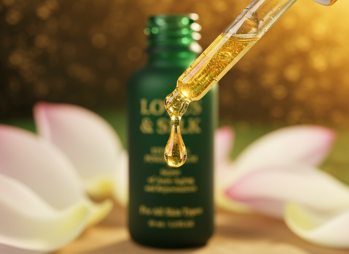 Stem Cell Power Serum - Golden Drop Close-up
